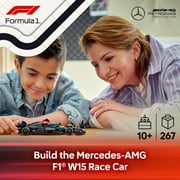 LEGO Speed Champions Mercedes-AMG F1 W15 Race Car Toys - Building Set For Kids, Boys & Girls, Ages 10+ Toy Cars for F1 Fans - Gift Ideas for Birthdays - 77244