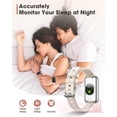 thumbnail image 3 of Monitor de actividad física DEKELIFE Slim para hombres y mujeres con monitor de frecuencia cardíaca, 3 of 8