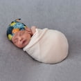 thumbnail image 6 of Picia Sunflowers Printed Preemie Hats for Baby Girls Cotton Premature Knot Hats Newborn Hospital Cap Warm Knot Beanie Nicu for Preemie Girls and Boys, 6 of 6