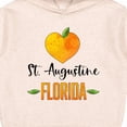 thumbnail image 3 of Inktastic St. Augustine Florida Orange in Heart Toddler Hoodie, 3 of 4