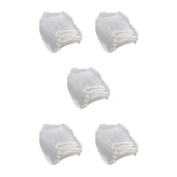 Colador Injueey de 100 piezas bolsa de malla para el cabello filtro antibloqueo