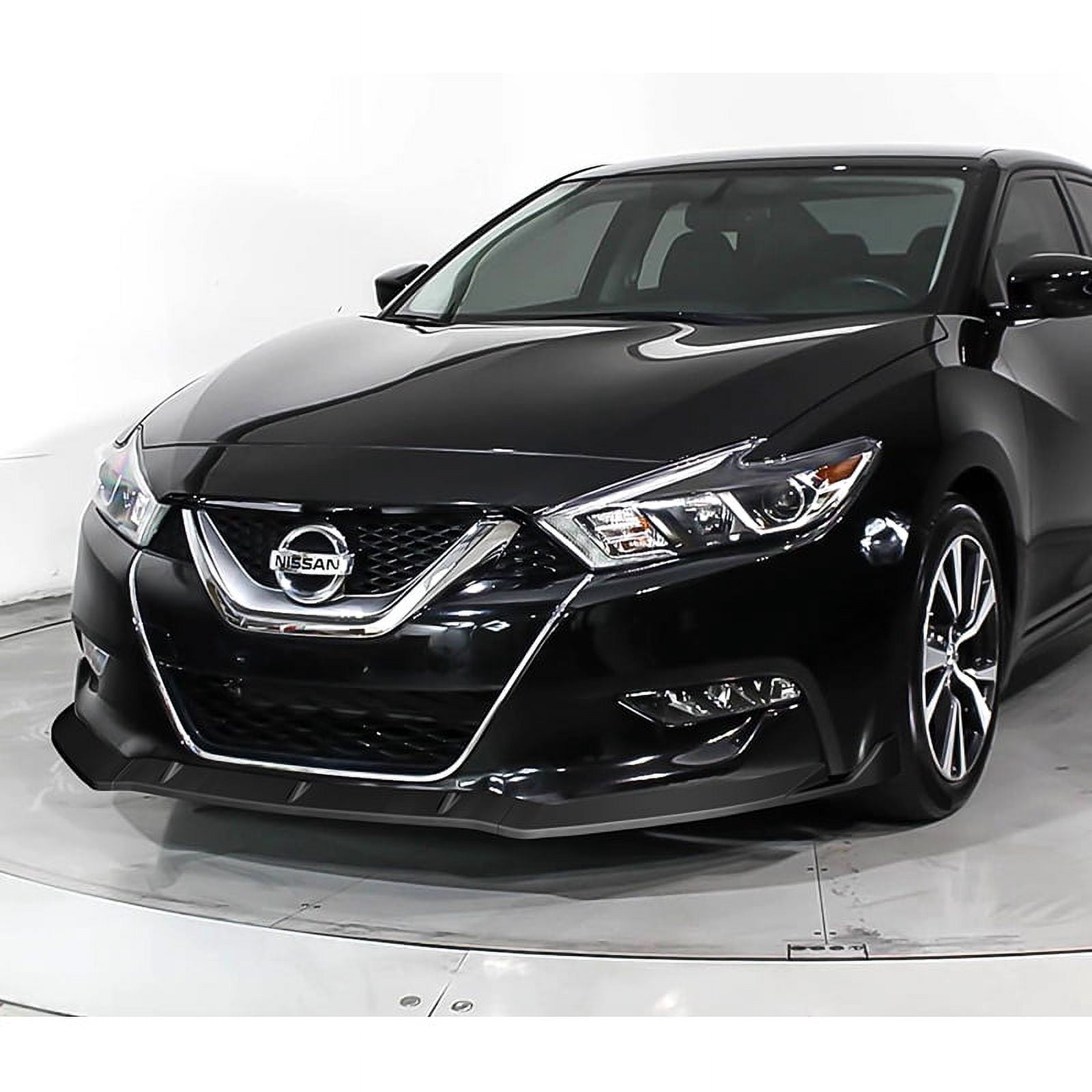 Stay Tuned Performance For 2016-2018 Nissan Maxima GT-Style Black Front Bumper Body Kit Spoiler Lip