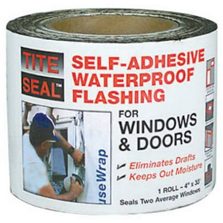 

Cofair Products Inc 4 x 33 Tite Seal Self-Adhesive Waterproof Window & Door Flashing