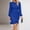 Blue summer dresses, variant on SEMPAI Summer Dresses Womens Dresses Long Sleeve Crew Neck Print Mid-Length Sundresses For Women 2025 Athletic for Cocktail Party Women Dresses Up to 60% Off
