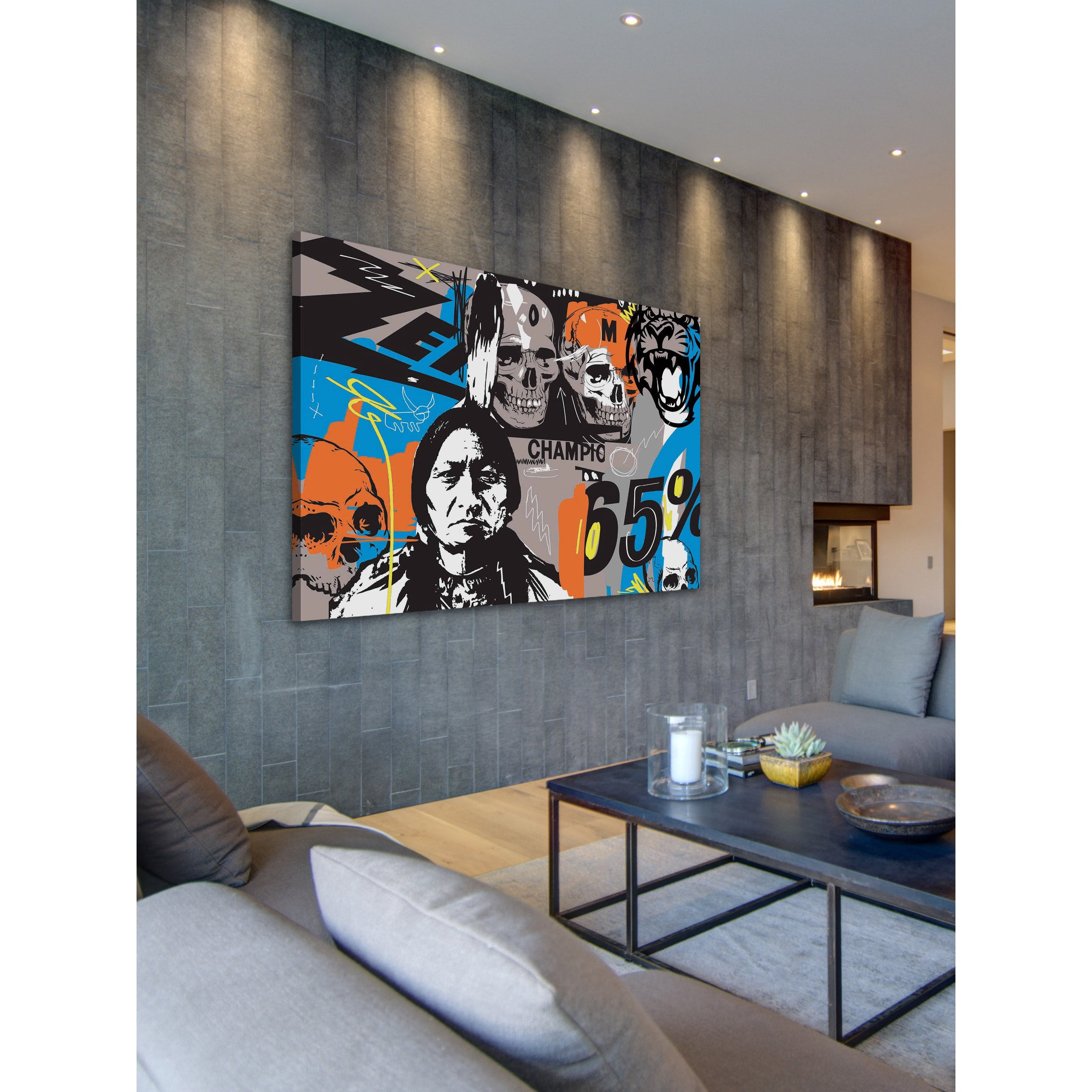 "Out West II" Painting Print on Wrapped Canvas