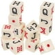 thumbnail image 3 of 15pcs acrílico póker dice liars dados accesorios de la letra divertida dados dados del juego del juego divertido suministro de juego, 3 of 8