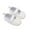 7083 White, variant on Baby Girl Princess Dress Shoes Bowknot Mary Jane Flats Quilted Crib Shoes with Non-Slip Rubber Sole