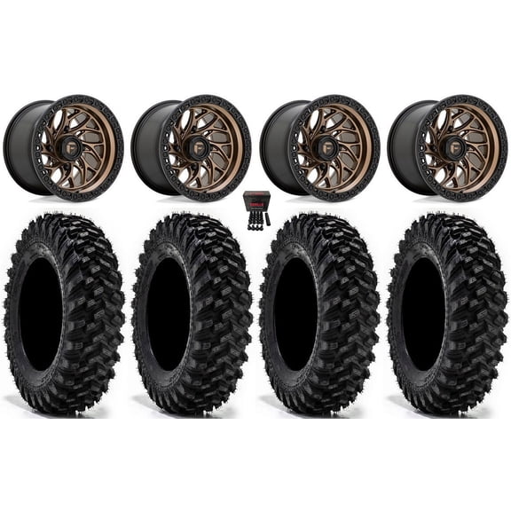 Fuel Runner 15" Wheels Bronze 35" Warrior XT Tires Sportsman RZR Ranger
