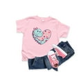 thumbnail image 4 of JSCDRPDWL Baby Boy Tops Girls Short Sleeve Tops Yk2 Shirts Boys 14/16 Clothes Boys Size 6/7 Clothes Preppy Teen Clothes Baby Clothes 12 Months Boy Toddler Boy 3t Clothes Month Baby Clothes 3t, 4 of 7