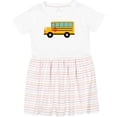 thumbnail image 3 of Inktastic School Bus Girls Toddler Dress, 3 of 5