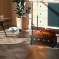 thumbnail image 7 of Electric Fireplace Log Set Heater 21IN, Remote Control, Flame Brightness Adjustable, Realistic Ember Bed, 7 of 7