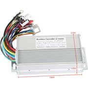 Labwork Brushless Motor Speed Controller 36-48V 500W Scooter Controller DC Replacement for E-Bike Scooter Motor Controller