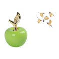 thumbnail image 1 of Escultura De Fruta De Cerámica Y Pájaro De Madera Para Colgar En La Pared, Adorno Para Decoración Del Hogar, Sala De Estudio, Cafetería, Dormitorio, Oficina, Regalo De Vacaciones., 1 of 8