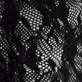 thumbnail image 4 of mgoYE Women Lace Patterned Fishnet Tights for Women Black Leggings Lace Tights(Black,One Size), 4 of 4