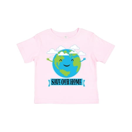

Inktastic Earth Day Save Our Home Gift Toddler Boy or Toddler Girl T-Shirt