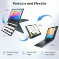 thumbnail image 4 of RNRUO 11.6" 2 in 1 Touchscreen Laptop 16GB RAM 256GB SSD, Intel 6500Y, 2 Cores up to 3.4GHz, 360° Flip IP41 Drop Resistant, Convertible Tablet Computer Windows 11, 4 of 10