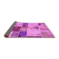 thumbnail image 2 of Ahgly Company Indoor Rectangle Patchwork Pink Transitional Area Rugs, 7' x 9', 2 of 4