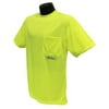 Radians Polyester Mesh Non-Rated Short Sleeve Safety T-Shirt Hi/Vis Green