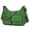 Green, variant on Crossbody Bag for Women Nylon Waterproof Shoulder Purse Handbag Messenger Bag Lightweight Multi-Pockets Pocketbooks, Green