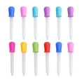 thumbnail image 1 of MasteelfCA 12pcs Medicine Dropper Silicone Dropper Portable Dropper Feeding Dropper, 1 of 8