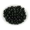 thumbnail image 3 of Uxcell 150Pcs Perlas Falsas para Manualidades, Perlas Redondas Sin Agujero de 8/14/20mm, Negras, 3 of 5