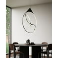 thumbnail image 2 of PD84336-BK-Kuzco Lighting-Serif - 62W LED Pendant-46.38 Inches Tall and 0.88 Inches Wide, 2 of 3