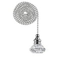 thumbnail image 2 of 4 Pcs Crystal Pull Chains Ceiling Fan Chain Extension Pendant 50cm Extender Ornament, 2 of 10