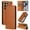 Brown, variant on Allytechgroup Wallet Case for Samsung Galaxy S22 Ultra, Built-in Credit Card Slot RFID Blocking PU Leather Flip Stand Magnetic Closure Case Shockproof for Samsung Galaxy S22 Ultra, Rosegold
