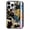 Kawaii Black Cat, variant on Cool Black Cat for iPhone 15 Case, Cute Aesthetic Classic Grid Jigsaw Puzzle Shock-Absorbent Protective,Black