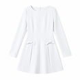 thumbnail image 4 of Gytharion Women's Fitted Waist Fit and Flare Dresses Long Sleeve Comfortable Versatile A-Line Dresses Flared Skirt Stylish Casual Style Mini Dresses, 4 of 5
