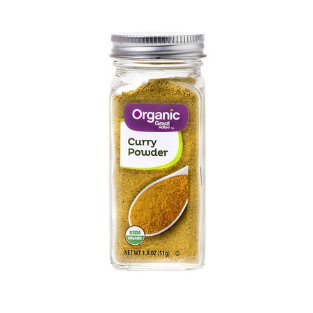 - Great Value Organic Curry Powder, 1.8 oz