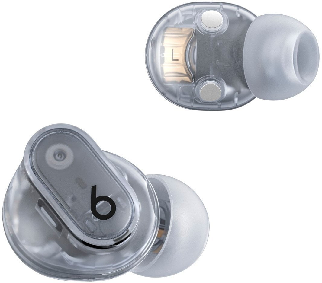 【中古動作確認済み】Beats Studio Buds+ 透明 Care+アリ 中古動作確認済み】Beats Studio Buds+ 透明 Care+アリ