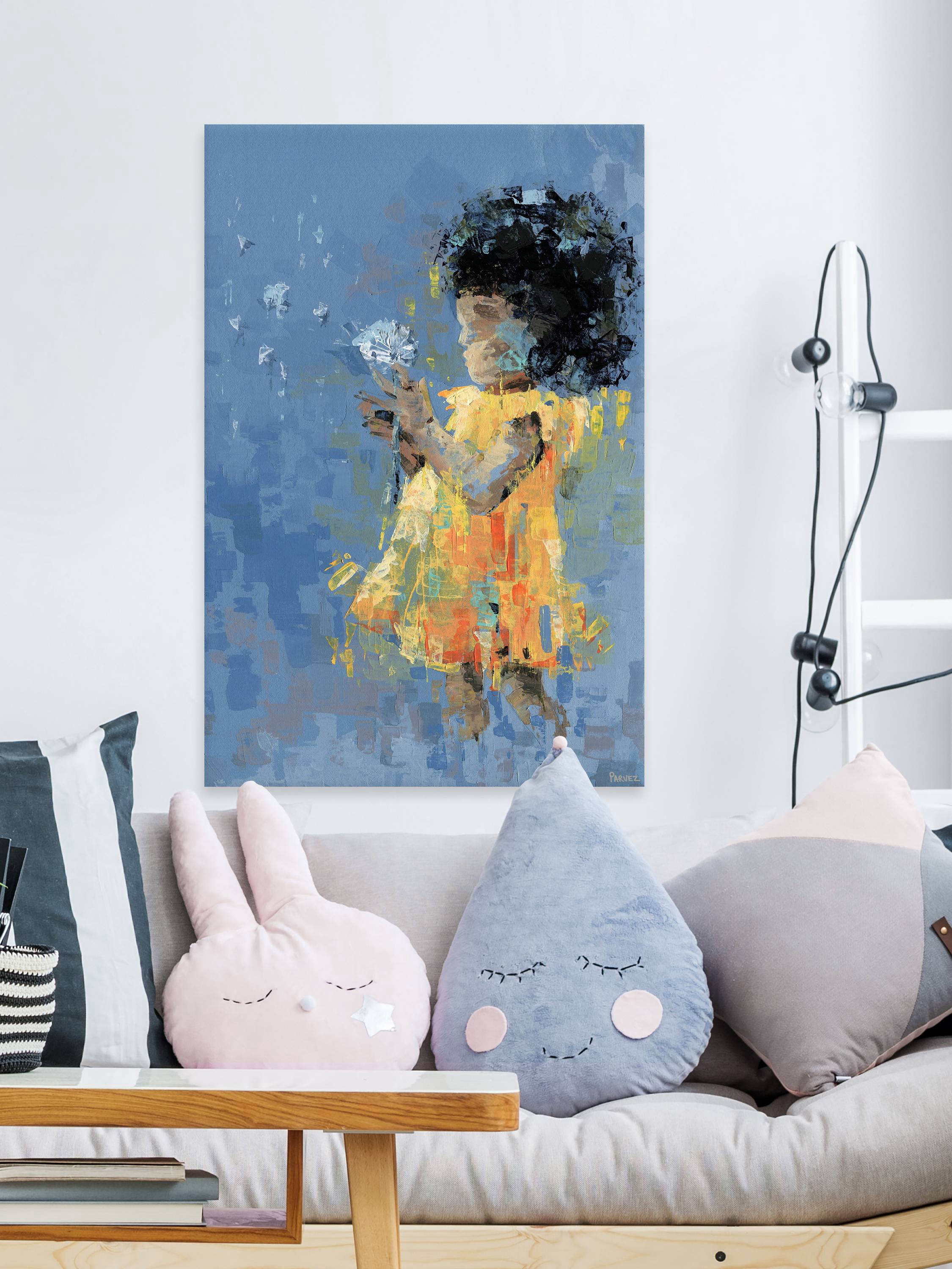 Parvez Taj The Wishing Flower Canvas Wall Art