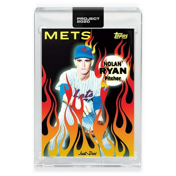 Topps PROJECT 2020 Card 301 - 1969 Nolan Ryan by Don C