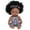 B 6O5, variant on Staron Baby Doll with Curly Hair, Cute Sport Boys Toy for Kids Children Gift, Hooded Doll