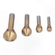 thumbnail image 2 of 4PCS Countersink Drill Bits Titanium Coated 90 Degree Chamfer Tool HSS Steel Milling Cutter Set, 2 of 5