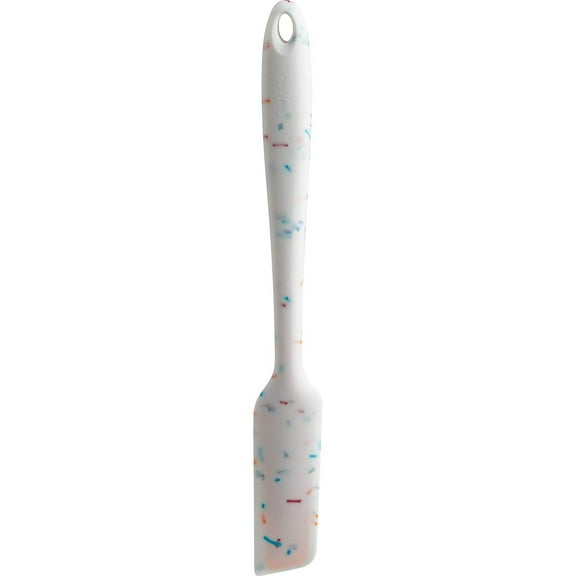 Trudeau Confetti Patterned Silicone 11" Jar Spatula, 05118584