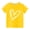 Yellow, variant on JoyHoop Girls' T-Shirt - Casual Everyday Short Sleeve Graphic Tee Shirts - Summer Soft Cotton Shirts for Girls