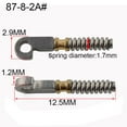 thumbnail image 4 of 100pcs Eyeglasses Spring Hinge Repair Broken Glasses Accessory Eyewear Repair Parts 101-3, 4 of 6