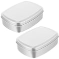 thumbnail image 1 of 2pcs 150ml Aluminum Case Cosmetic Box Aluminum Can Empty Square Box with Lid, 1 of 8