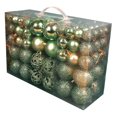 thumbnail image 1 of Conjunto de adornos de bolas de Navidad, decoraciones estacionales de árbol de Navidad para decoración para fiesta de boda navideña, 1 of 5