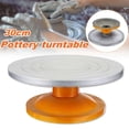 thumbnail image 4 of segolike 30cm Sculpting Wheel Turntable Crafting Pottery Paint Spraying Gold, 4 of 9