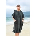 thumbnail image 3 of Poncho de surf Catalonia con capucha y secado rápido con bolsillo, 3 of 9