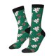 thumbnail image 1 of Balery Gingerbread Snowman Cookies Calcetas Largas con Estampado para Hombre y Mujer – Suaves y Transpirables, Talla Única (US 5-11), 1 of 6