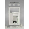 thumbnail image 2 of 205-PC-G74 Innovations Lighting Bell - 3 Light Bath Vanity In Industrial Style-11 Inches Tall and 32 Inches Wide-Polished Chrome Finish-Seedy Glass, 2 of 4