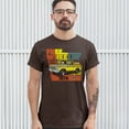 thumbnail image 3 of Tee Hunt Ford Bronco 1978 T-Shirt Free Wheelin' Off-Road Licensed Men's Novelty Shirt, Brown, 3X-Large, 3 of 5