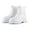 White, variant on AUXDIQ Wellington Boots Women Mid-calf Wellies Waterproof Rain Boots Outdoor Garden Shoes