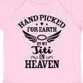 thumbnail image 4 of Inktastic Handpicked for Earth by My Titi in Heaven with Angel Wings Boys or Girls Baby Bodysuit, 4 of 5