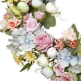 thumbnail image 6 of S SERENABLE Artificial Easter Egg Wreath, Artificial Flower Garland, Outside Wreaths Greenery Garland, for Holiday Celebration Front Door, 6 of 7