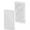 White, variant on Silicone Flag Pole Magnet Weight, Windproof Base for Outdoor American Flag, 4.4cm
